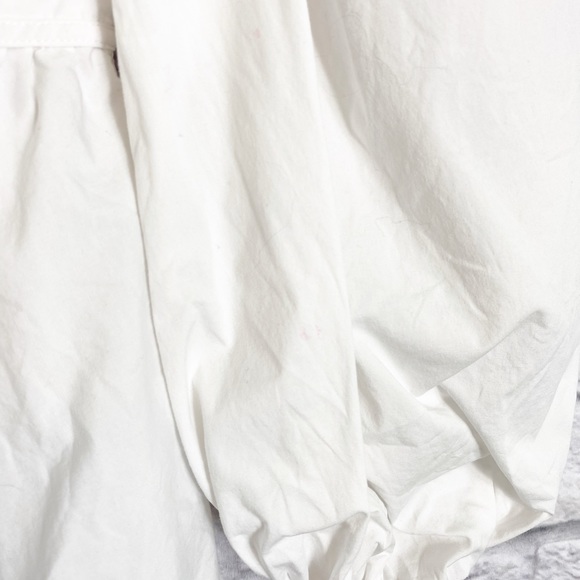 STAUD Luna Puff-Sleeve Peplum Top - Picture 8 of 11